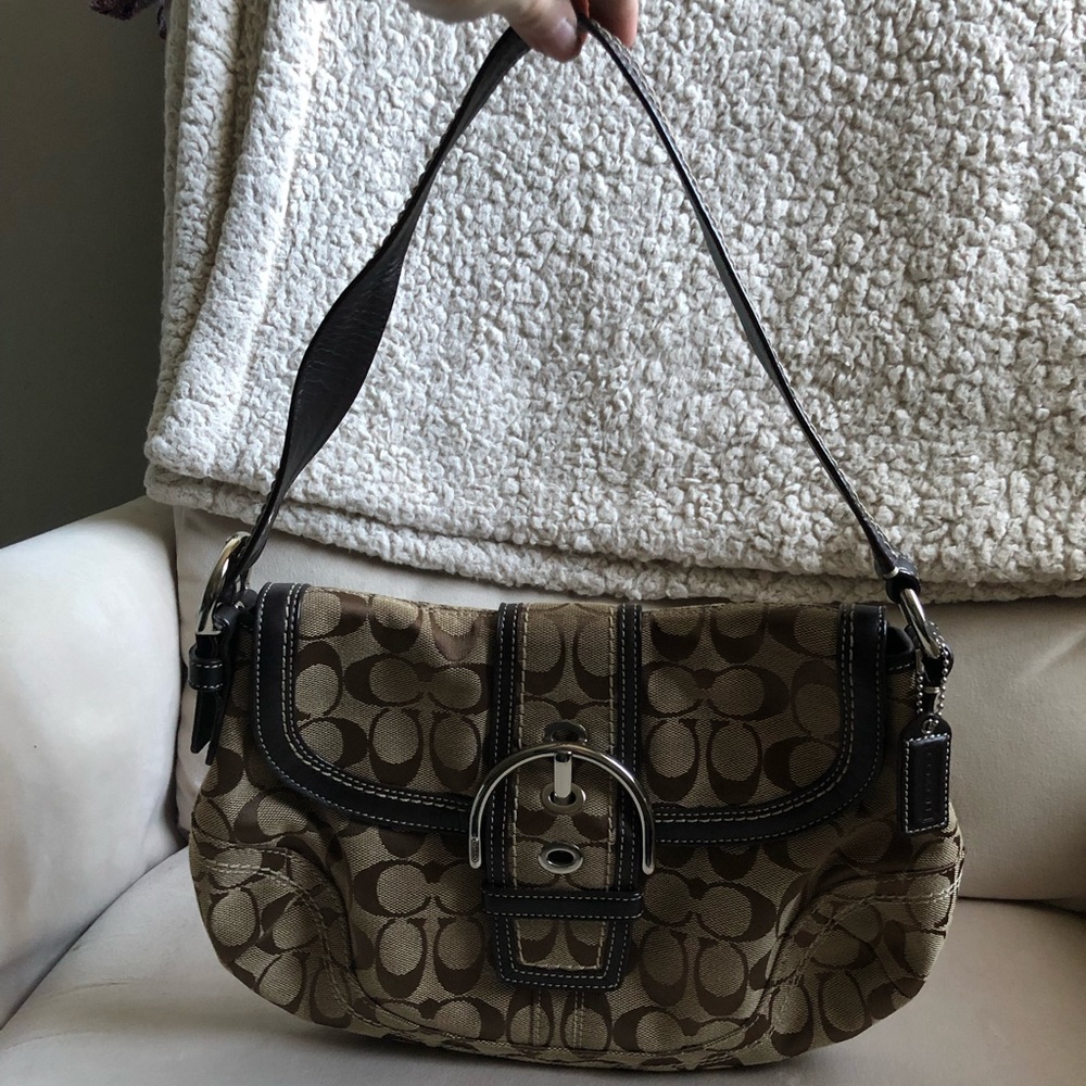 Brown Coach bag